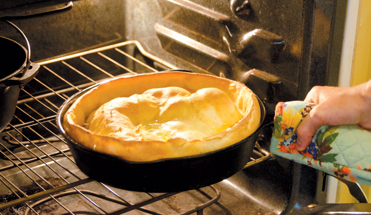 Cast Iron Skillet Dutch Baby | Edible Upcountry